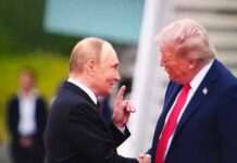 Fears Mount: Nuclear Arms Race Rekindled Two political leaders shaking hands during a meeting