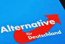 German Court Stuns: AfD Not Extremist Yet Political logo featuring the word 'Alternative für Deutschland' with an upward arrow
