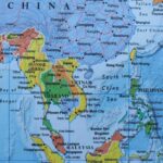 U.S. Bases EXPOSED: China’s Missile Threat Looms Map showing Southeast Asia with country names and borders