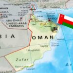 Neutral Oman ATTACKED—Iran War Takes Dark Turn Map of Oman with a flag pin indicating its location