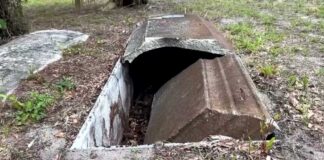 Black cemetery vandalized with 'Trump' painted on graves