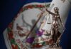 Virginia Supreme Court CRUSHES Democrat Gerrymander Plot Bronze statue of Lady Justice in front of the Virginia state flag