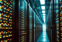 Q-Day Threat: Quantum Computers Eyeing Your Secrets Interior view of a data center with illuminated server racks