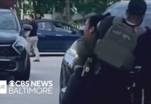 Baltimore ICE Bust Explodes Into Political Brawl ICE arrests 2 adults at a MD public school after DHS says they evaded & assaulted officers