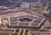 Wall Street Bankers Seize Pentagon Levers Aerial view of the Pentagon surrounded by roads and parking lots
