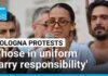 Bologna's protesters call for accountability after man dies during police arrest • FRANCE 24