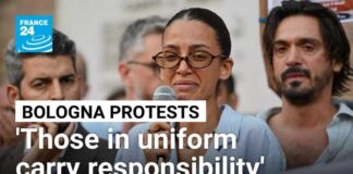 Bologna's protesters call for accountability after man dies during police arrest • FRANCE 24