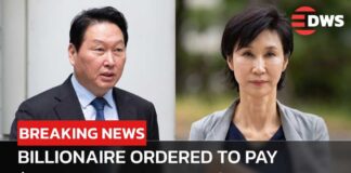 SK Chairman Chey Tae-won Ordered to Pay $640 Million to Ex-Wife | DWS News | AF1F