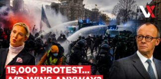 "Stop The Fascists!" Germany Erupts As Anti-AfD Protests Turn Violent | Far-Right Congress | VERTEX
