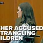 Mother accused of strangling her 3 children, claims psychiatric problems after giving birth