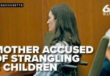 Mother accused of strangling her 3 children, claims psychiatric problems after giving birth