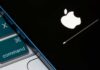 Stolen Hardware? Apple Targets OpenAI Apple logo displayed on a black screen with a loading bar