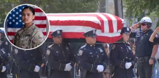 Community gathers for funeral of Staff Sgt. Angel Sarah Rampersad in Queens