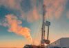 Iran Fallout Hammers Chile’s New President Oil drilling rig at sunset releasing steam