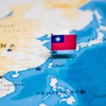 Hidden Colossus Discovered in Taiwan Taiwan flag pin on map of East Asia