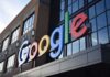 Shocking Blaze Inside Google’s NYC Base Google logo on office building facade