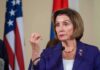 Pelosi Power Gambit Sparks Democrat Meltdown Woman in purple blazer speaking at a podium