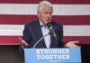 Lewinsky Tapes? Netanyahu’s Jaw-Dropping Gambit man speaking at a podium with an American flag backdrop