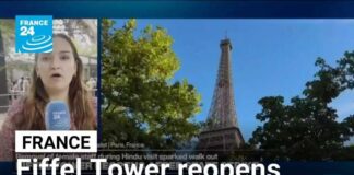 Eiffel Tower reopens after row over removing women staff • FRANCE 24 English