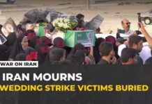 Wedding Turned War Zone—Who Pulled Trigger? Funerals held in Iran for wedding party victims of US missile strikes