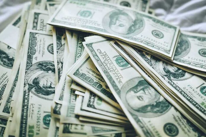 shutterstock_1155217153 Stacks of U.S. hundred-dollar bills