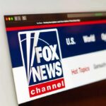 Fox News website logo on a computer screen