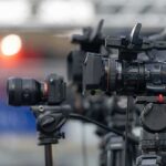 Swastika Flag SHOCKS NYU – Unbelievable Antisemitism! Professional video cameras on tripods