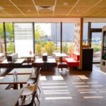 Total Retreat: Mexican Chain SHUTS All U.S. Outlets Fast-food restaurant interior with self-order kiosk and seating